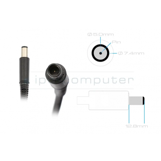 Incarcator Laptop, HP, TPN-LA16, PA-1650-39HC, L39752-001, L40094-001, 19.5V, 3.33A, 65W, mufa 7.4x5.0mm