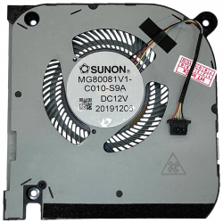 Cooler placa video Laptop, Dell, G7 15 7500, P100F, P100F001, 8THFX, 08THFX, MG80081V1-C010-S9A, pentru Nvidia GTX 1660, RTX 2060, RTX 2070, 12V, 0.54A, GPU