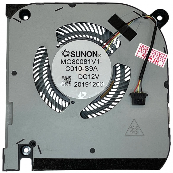 Cooler placa video Laptop, Dell, G7 15 7500, P100F, P100F001, 8THFX, 08THFX, MG80081V1-C010-S9A, pentru Nvidia GTX 1660, RTX 2060, RTX 2070, 12V, 0.54A, GPU