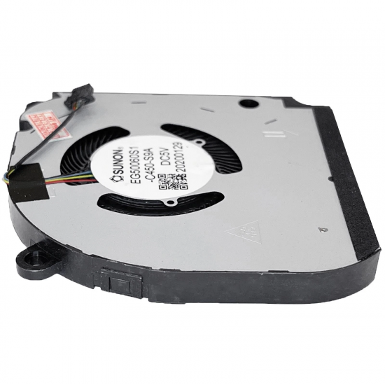 Cooler procesor Laptop, Dell, G7 15 7500, P100F, P100F001, 0XPY2, 00XPY2, 8PR40, 08PR40, MG75080V1-C010-S9A, DFS5K22305283M-FMHX, pentru Nvidia GTX 1660, RTX 2060, RTX 2070, 5V, 0.41A, CPU
