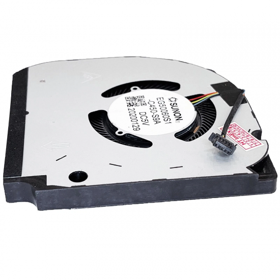 Cooler procesor Laptop, Dell, G7 15 7500, P100F, P100F001, 0XPY2, 00XPY2, 8PR40, 08PR40, MG75080V1-C010-S9A, DFS5K22305283M-FMHX, pentru Nvidia GTX 1660, RTX 2060, RTX 2070, 5V, 0.41A, CPU