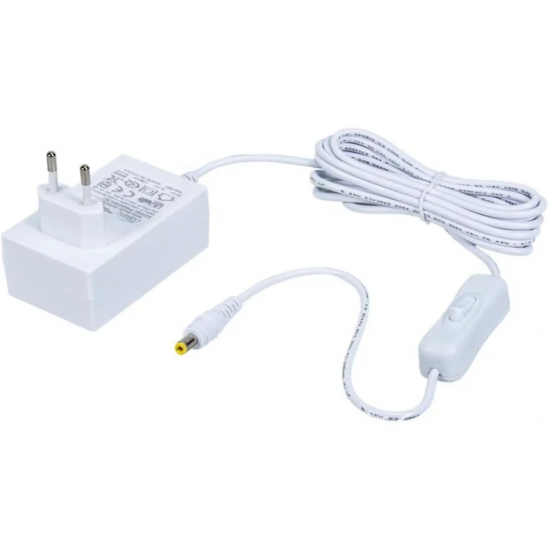 Incarcator (alimentator) cu intrerupator, 12V, 3.0A, PSE50304, mufa 5.5x2.1mm