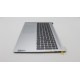 Carcasa superioara cu tastatura palmrest Laptop, Lenovo, IdeaPad Slim 5 16IAH8 Type 83BG, 5CB1L50472, AM7J000501, AM7J0000410, ET7J0000300, ET7J0000G00, iluminata, Clould Grey, layout US