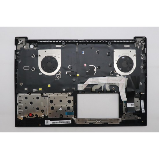 Carcasa superioara cu tastatura palmrest Laptop, Lenovo, ThinkPad P16s Gen 4 Type 21QV, 21QW, iluminata, neagra, layout US