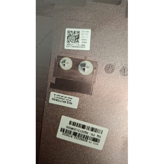 Carcasa inferioara bottom case Laptop, Asus, VivoBook Pro 16 K6602H, K6602HC, K6602HE, 90NB0Z52-R7D020, HQ2073135X000, NB6227, 96W, K6602ZC-2S, argintie