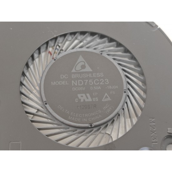 Cooler procesor Laptop, HP, Envy X360 15-DR, 15M-DR, 15T-DR, TPN-W142, L53541-001, ND75C23-18J04, 023100F00001, DFS5K12115491H-FLB6, CPU