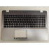 Carcasa superioara cu tastatura palmrest Laptop, Asus, VivoBook 15 K542U, K542UF, 90NB0F22-R30US0, 13NB0FD2AP0201, X542UA-1B, albastru argintiu, layout US
