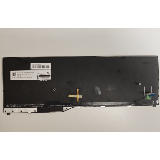 Tastatura Laptop, Fujitsu, Lifebook E458, E459, E558, E559, iluminata, neagra, layout US