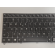 Tastatura Laptop, Fujitsu, Lifebook E458, E459, E558, E559, iluminata, neagra, layout US