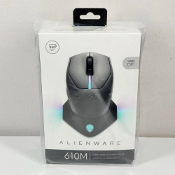 Mouse Gaming Dell, Alienware AW610M, Dual Mode, 16000 DPI, 0FXMFY, AW610M-G-DAEM, Wireless, Gri inchis, Laptop/Desktop