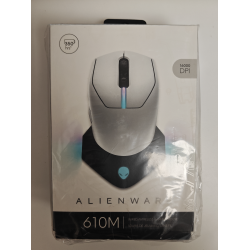 Mouse Gaming Dell, Alienware AW610M, Dual Mode, 16000 DPI, 0R0XJX, AW610M-W-DAEM, Wireless, Gri inchis, Laptop/Desktop