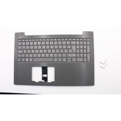 Carcasa superioara cu tastatura palmrest Laptop, Lenovo, IdeaPad V330-15ISK Type 81AW, 5CB0R28201, 460.00B09.004, Iron Grey, layout UK
