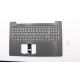 Carcasa superioara cu tastatura palmrest Laptop, Lenovo, IdeaPad V130-15IGM Type 81HL, 5CB0R28201, 460.00B09.004, Iron Grey, layout UK