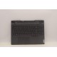 Carcasa superioara cu tastatura palmrest Laptop, Lenovo, Legion 5 15ARH7 Type 82RE, 5CB1H78459, AP2DJ000900, EL2DJ001C00, JY570, iluminata, Slate Grey, layout US