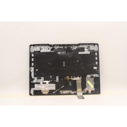 Carcasa superioara cu tastatura palmrest Laptop, Lenovo, Legion 5 15IAH7 Type 82RC, 5CB1H78459, AP2DJ000900, EL2DJ001C00, JY570, iluminata, Slate Grey, layout US