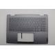 Carcasa superioara cu tastatura palmrest compatibila Laptop 2-in-1, Lenovo, Yoga 7 14IRL8 Type 82YL, 5CB1L40838, 5CB1L40839,  HQ25202001C50, HQ26901001ES0, iluminata, Artic Grey, layout US