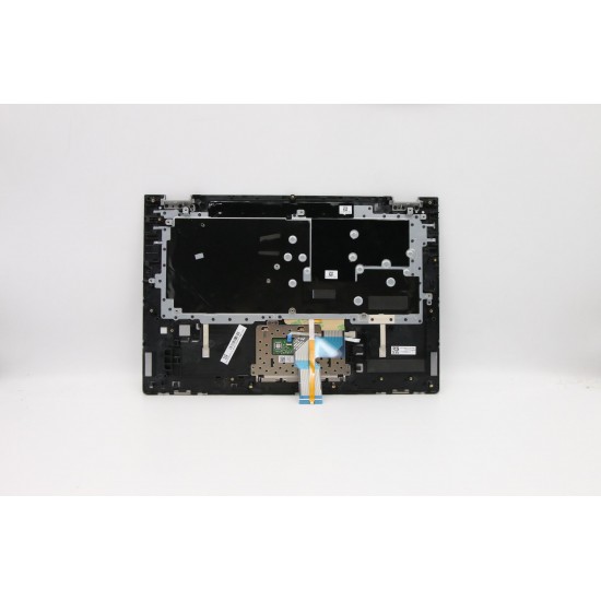 Carcasa superioara cu tastatura palmrest Laptop, Lenovo, IdeaPad C340-15IIL Type 81XJ, 5CB0S17736, AM2G9000110, ET2G9000200, ET2G9000500, iluminata, gri, layout us