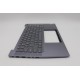 Carcasa superioara cu tastatura palmrest Laptop, Lenovo, ThinkBook 14 G6+ IMH Type 21LD, 5CB1N60809, 5CB1P74746, AMB29000231, AMB29000300, iluminata, Luna Grey, layout us