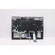 Carcasa superioara cu tastatura palmrest Laptop Gaming, Lenovo,  Legion 5 Pro-16ITH6 Type 82JF, 5CB1D09653, 5CB1D10478, AP1ZV000800, iluminata, 4 pini, Storm Grey, layout US