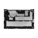 Carcasa inferioara bottom case Laptop, HP, EliteBook 740 G7, 745 G7, M07095-001, 6070B1707601, argintie