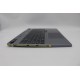 Carcasa superioara cu tastatura palmrest Laptop Gaming, Lenovo, Legion 5 16IRX9 Type 83DG, 5CB1P55134, 5CB1P55411, 5CB1M72407, AP925000401, AM925000200, iluminata, 4 pini, Luna Grey, layout US