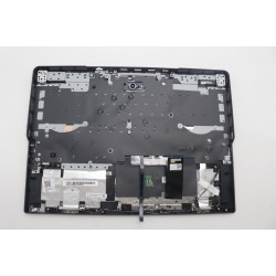 Carcasa superioara cu tastatura palmrest Laptop Gaming, Lenovo, Legion Pro 5 16IRX9 Type 83DF,  5CB1P50090, 5CB1P50091, 5CB1P50094, AP38U000100, 3421900179, iluminata, 4 pini, Onyx Grey, layout US