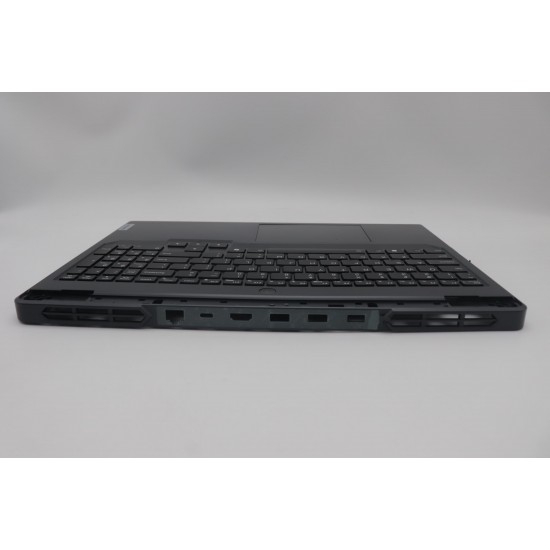 Carcasa superioara cu tastatura palmrest Laptop Gaming, Lenovo, Legion Pro 5 16IRX9 Type 83DF,  5CB1P50090, 5CB1P50091, 5CB1P50094, AP38U000100, 3421900179, iluminata, 4 pini, Onyx Grey, layout US