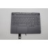 Carcasa superioara cu tastatura palmrest compatibila Laptop Gaming, Legion 5 15APH9 Type 83EG, 5CB1P73780, AP3J1000100, EL3JL100400, iluminata, 4 pini, Storm Grey, layout US