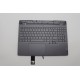Carcasa superioara cu tastatura palmrest compatibila Laptop Gaming, Legion 5 15APH9 Type 83EG, 5CB1P73780, AP3J1000100, EL3JL100400, iluminata, 4 pini, Storm Grey, layout US