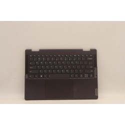 Carcasa superioara cu tastatura palmrest Laptop, Lenovo, Yoga 7 14IAL7 Type 82QE, 82VD, 5CB1J11140, AM2LK000500,17303678, iluminata, Storm Grey, layout US