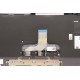 Carcasa superioara cu tastatura palmrest Laptop, Lenovo, Yoga 7 14IAL7 Type 82QE, 82VD, 5CB1J11140, AM2LK000500,17303678, iluminata, Storm Grey, layout US