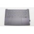 Carcasa superioara cu tastatura palmrest Laptop, Lenovo, Yoga Pro 9 14IRP8 Type 83BU, 83BV, 5CB1L49530, 5CB1L49556, AM2YE000500, 21894658, HQ210AJH7007 , iluminata, 4 pini, Dark Grey, layout US