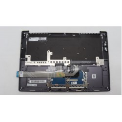 Carcasa superioara cu tastatura palmrest Laptop, Lenovo, Yoga Pro 9 14IRP8 Type 83BU, 83BV, 5CB1L49530, 5CB1L49556, AM2YE000500, 21894658, HQ210AJH7007 , iluminata, 4 pini, Dark Grey, layout US