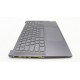 Carcasa superioara cu tastatura palmrest Laptop, Lenovo, Yoga Pro 9 14IRP8 Type 83BU, 83BV, 5CB1L49530, 5CB1L49556, AM2YE000500, 21894658, HQ210AJH7007 , iluminata, 4 pini, Dark Grey, layout US