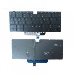 Tastatura Laptop, Huawei, MateBook D15 BoM-WXX9, iluminata, neagra, layout US