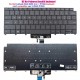 Tastatura Laptop 2-in-1, Dell, Latitude 9440, P166G, P166G001, 242RJ, 0242RJ, iluminata, neagra, layout US