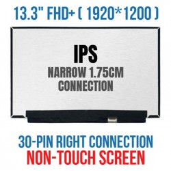 Display Laptop, Dell, Vostro 13 5310, P145G, P145G001, 3FNDY, 03FNDY, NV133WUM-N60, 13.3 inch, FHD+, 1920x1200, IPS, conector ingust, 17mm, 30 pini