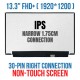 Display Laptop, Dell, Inspiron 13 5310, P145G, P145G001, 3FNDY, 03FNDY, NV133WUM-N60, 13.3 inch, FHD, 1920x1200, IPS, conector ingust, 30 pini