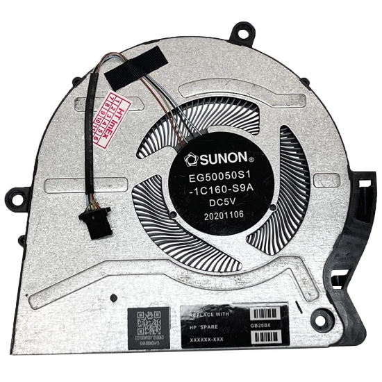 Cooler procesor Laptop, HP, envy 17-CH, 17M-CH, M45786-001, EG50050S1-1C160-S9A, 5V, 2.25W