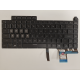 Tastatura Laptop Gaming, Asus, ROG Strix G16 G615J, G615JH, G615JHR, G615JM, G615JMR, G615JPR, iluminata, RGB 4 Zone, neagra, layout US