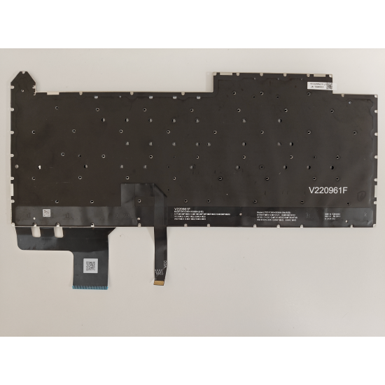 Tastatura Laptop Gaming, Asus, ROG Strix G16 G615J, G615JH, G615JHR, G615JM, G615JMR, G615JPR, iluminata, RGB 4 Zone, neagra, layout US
