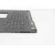 Carcasa superioara cu tastatura palmrest Laptop, Lenovo, Legion S7-15IMH5 Laptop Type 82BC, 5CB0Z71938,  5CB0Z71940, 8S1101-07428-8S,  iluminata, 4 pini, gri inchis, layout US
