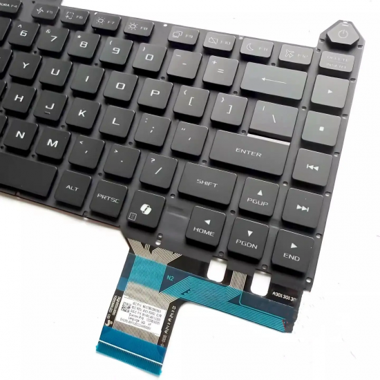Tastatura Laptop Gaming, Asus, ROG Strix G16 G615J, G615JH, G615JHR, G615JM, G615JMR, G615JPR, iluminata, RGB Per Key, neagra, layout US
