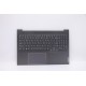 Carcasa superioara cu tastatura palmrest Laptop, Lenovo, IdeaPad Yoga Slim 7 Pro 16ACH6 Type 82QQ, 5CB1F36880, 5CB1F36995, NB5729, HQ2370, HQ20721440000, PH-B17-02AS, iluminata, 4 pini, Storm Grey, layout US