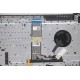Carcasa superioara cu tastatura palmrest Laptop, Lenovo, IdeaPad Yoga Slim 7 Pro 16ACH6 Type 82QQ, 5CB1F36880, 5CB1F36995, NB5729, HQ2370, HQ20721440000, PH-B17-02AS, iluminata, 4 pini, Storm Grey, layout US