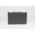 Carcasa superioara cu tastatura palmrest Laptop, Lenovo, IdeaPad Yoga 7-14ACN6 Laptop Type 82N7, 5CB1D12414, AM27V000200, EL27V000100, 18219197, iluminata, 4 pini, Slate Grey, layout US