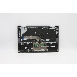Carcasa superioara cu tastatura palmrest Laptop, Lenovo, IdeaPad Yoga 7-14ACN6 Laptop Type 82N7, 5CB1D12414, AM27V000200, EL27V000100, 18219197, iluminata, 4 pini, Slate Grey, layout US