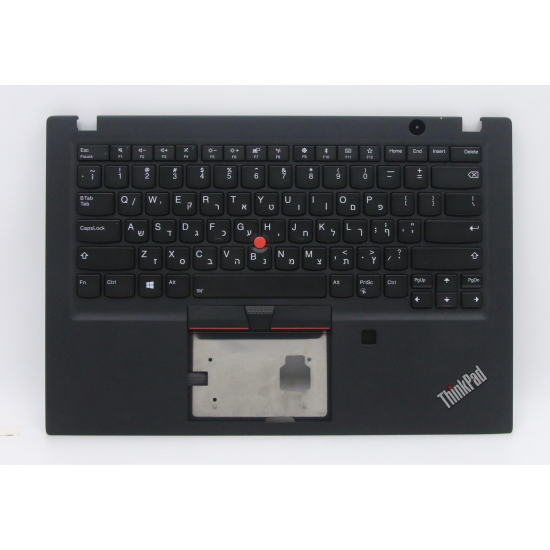 Carcasa superioara cu tastatura palmrest Laptop, Lenovo, ThinkPad T495s Type 20QJ, 5M10V16660, 5M11A08645, 5M11A08647, 5M10V16659, PK131B42B08, AM1CL000100, EA1BR000200, V170820IS1, iluminata, 12 pini, Black, layout US