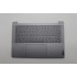 Carcasa superioara cu tastatura palmrest Laptop, Lenovo, IdeaPad Pro 5 14AHP9 Type 83D3, 5CB1N90824, 5CB1N90849, HQ25202000640, HQ706010005Q74A04, HQ31300007VN7, HQ258060004B0, NB6766, iluminata, 4 pini, Arctic Grey, layout US