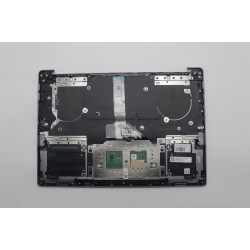Carcasa superioara cu tastatura palmrest Laptop, Lenovo, IdeaPad Pro 5 14AHP9 Type 83D3, 5CB1N90824, 5CB1N90849, HQ25202000640, HQ706010005Q74A04, HQ31300007VN7, HQ258060004B0, NB6766, iluminata, 4 pini, Arctic Grey, layout US
